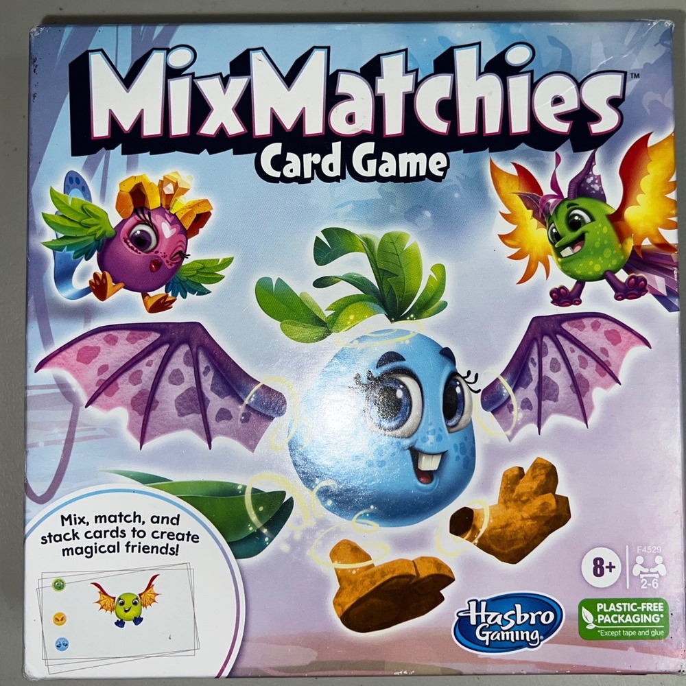 Hasbro Gaming MixMatchies Card Game for Kids‎ Ages 8 and Up